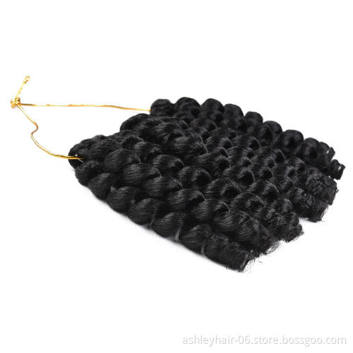 High Quality 100% Synthetic Hair Jamaican Bounce Jumpy Wand Curl Crochet Braid